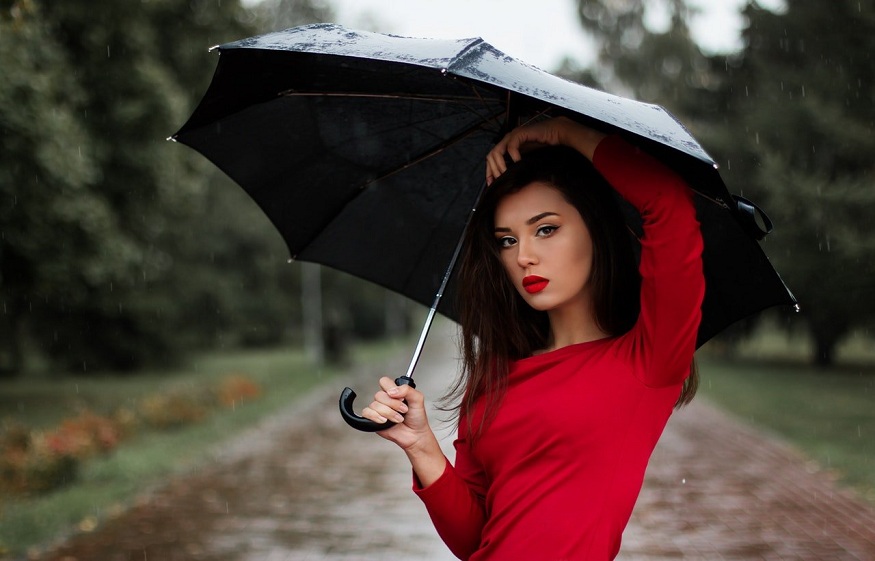 dress in rainy weather