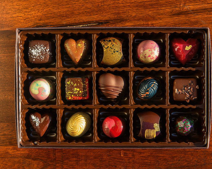 gourmet chocolate wedding favors